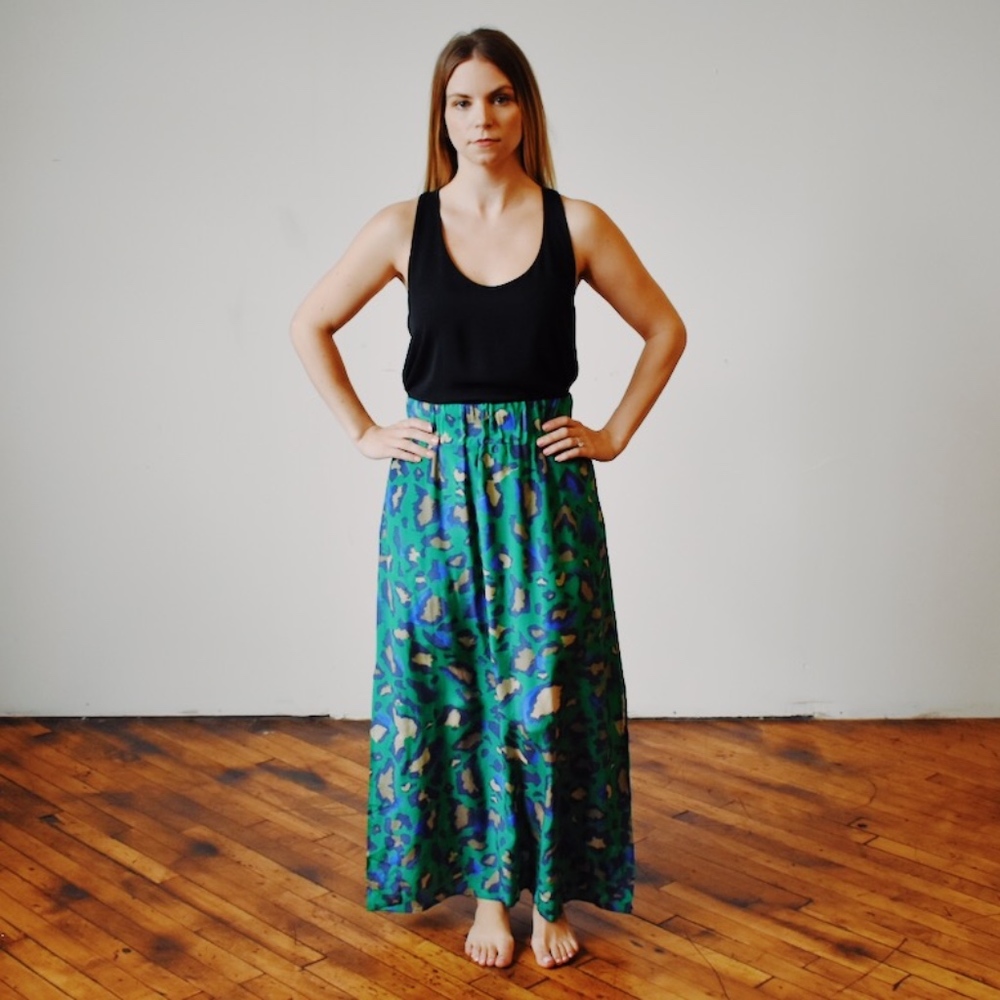 Anthropologie Maxi Skirt
